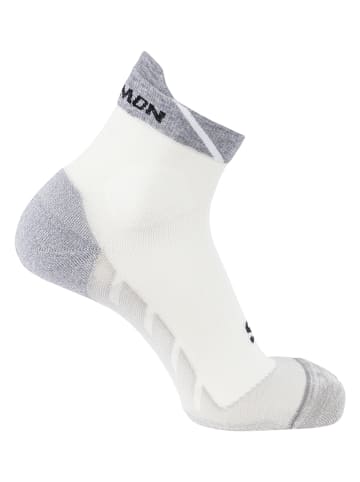 SALOMON Funktionssocken "Speedcross Ankle" in Weiß