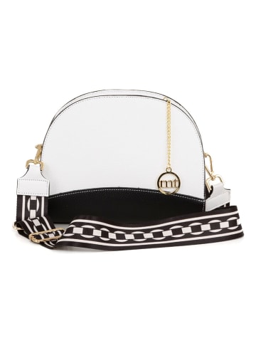 Mia Tomazzi Leren schoudertas - (B)26 x (H)20 x (D)8 cm