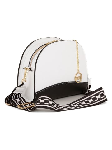 Mia Tomazzi Leren schoudertas - (B)26 x (H)20 x (D)8 cm