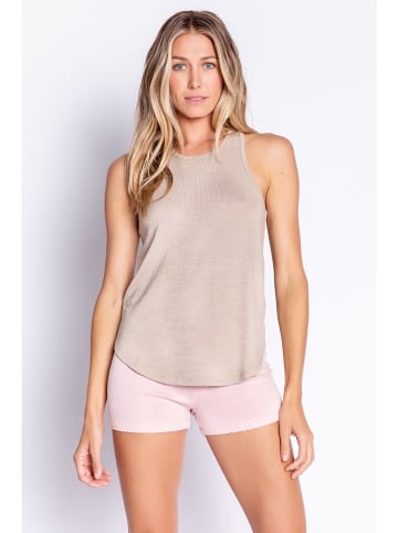 PJ Salvage Top in Beige