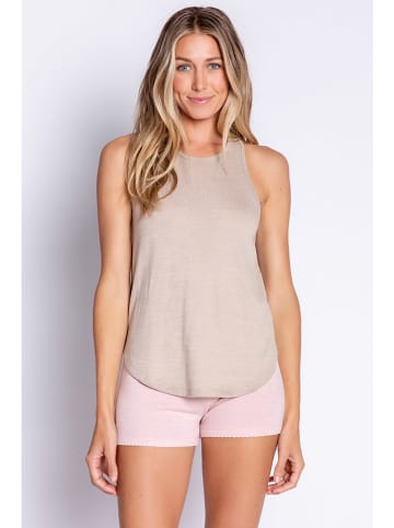 PJ Salvage Top in Beige