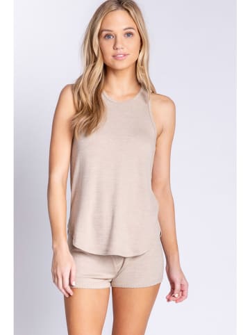 PJ Salvage Top in Beige