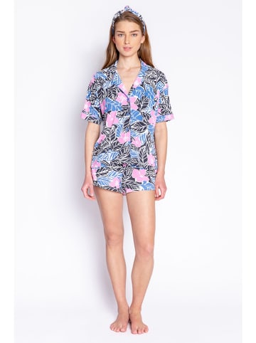 PJ Salvage Pyjama in Blau/ Rosa/ Dunkelblau