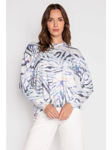 PJ Salvage Longsleeve in Weiß/ Blau