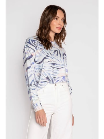 PJ Salvage Longsleeve in Weiß/ Blau