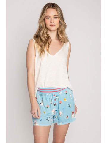 PJ Salvage Pyjama-Shorts in Hellblau