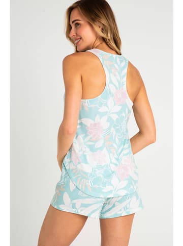 PJ Salvage Pyjamashorts turquoise
