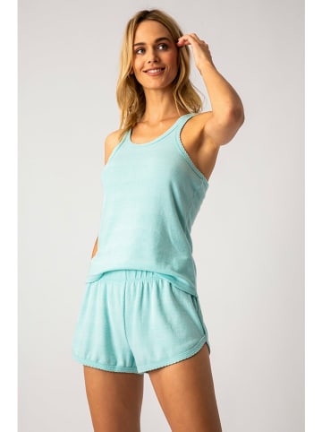 PJ Salvage Pyjamashorts turquoise