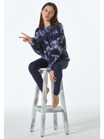 Schiesser Pyjama in Dunkelblau