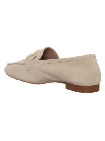 Patrizia Pepe Leder-Mokassins in Beige