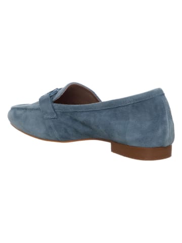 Patrizia Pepe Leder-Mokassins in Blau