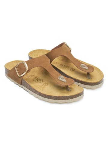 Mandel Teenslippers lichtbruin