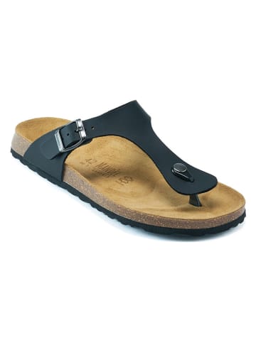 Mandel Teenslippers zwart