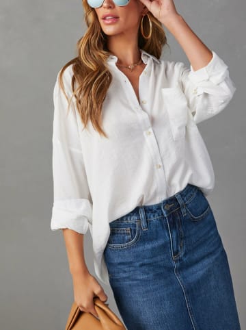 Milan Kiss Blouse wit