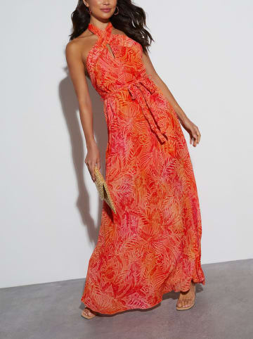Milan Kiss Kleid in Orange/ Rot