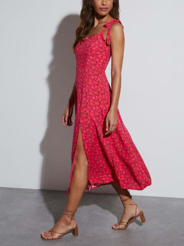 Milan Kiss Kleid in Pink/ Bordeaux