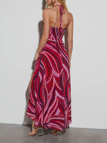 Milan Kiss Kleid in Rot/ Pink
