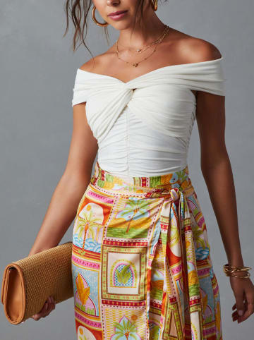 Milan Kiss Top in Weiß