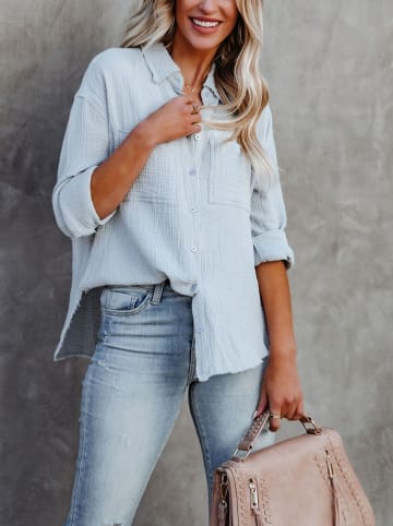 Milan Kiss Blouse lichtblauw