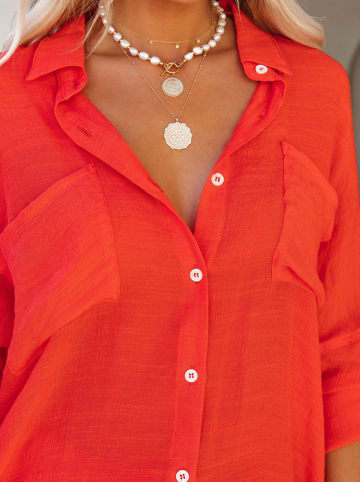 Milan Kiss Bluse in Rot