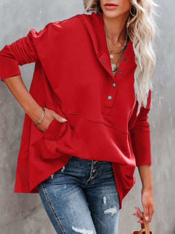 Milan Kiss Hoodie in Rot