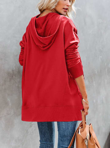 Milan Kiss Hoodie in Rot