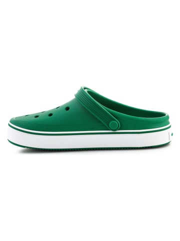 Crocs Chodaki "Off Court" w kolorze zielonym