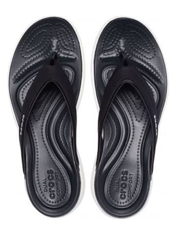 Crocs Zehentrenner "Capri V Sporty" in Schwarz