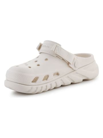 Crocs Chodaki "Duet Max II" w kolorze kremowym