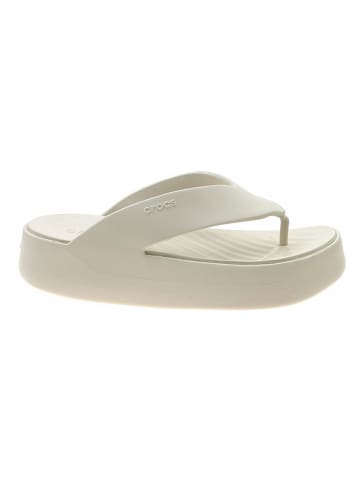 Crocs Zehentrenner "Getaway Platform" in Creme