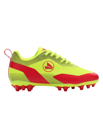 Jako Natur- und Kunstrasen-Fußballschuhe "Twist" in Gelb/ Rot