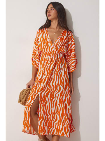 Happiness Istanbul Jurk oranje