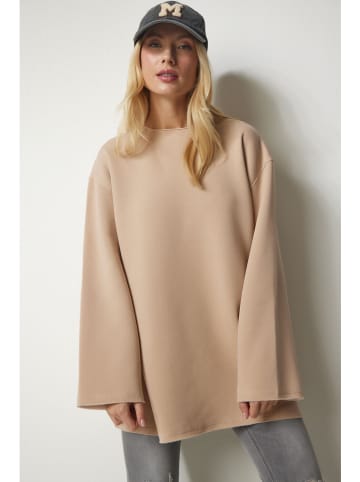 Happiness Istanbul Sweatshirt in Beige