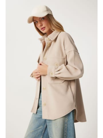 Happiness Istanbul Übergangsjacke in Creme