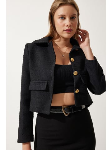 Happiness Istanbul Cardigan in Schwarz
