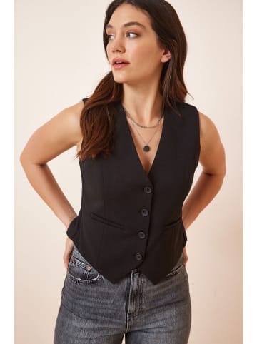 Happiness Istanbul Gilet zwart