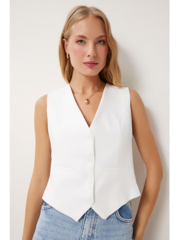 Happiness Istanbul Gilet wit