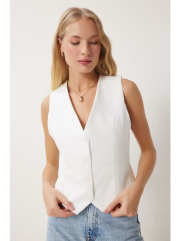 Happiness Istanbul Gilet wit