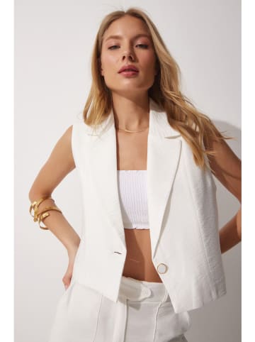 Happiness Istanbul Gilet wit