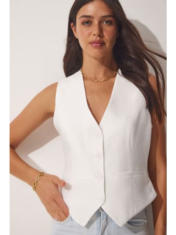 Happiness Istanbul Gilet wit