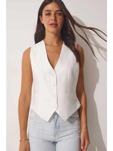 Happiness Istanbul Gilet wit