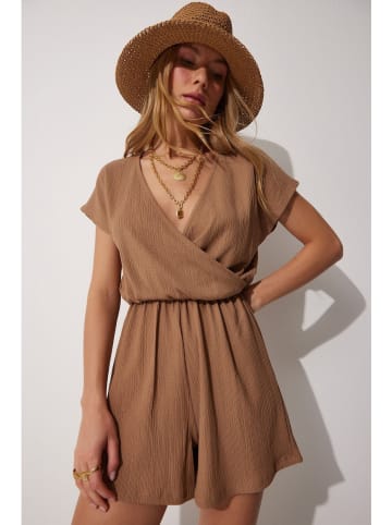Happiness Istanbul Jumpsuit in Helbraun