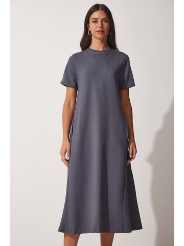 Happiness Istanbul Kleid in Grau