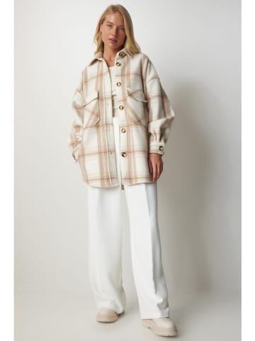Happiness Istanbul Hemdjacke in Creme