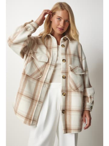 Happiness Istanbul Hemdjacke in Creme