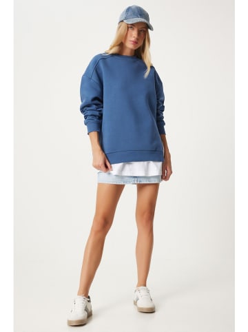 Happiness Istanbul Sweatshirt  in Blau