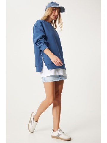 Happiness Istanbul Bluza w kolorze niebieskim