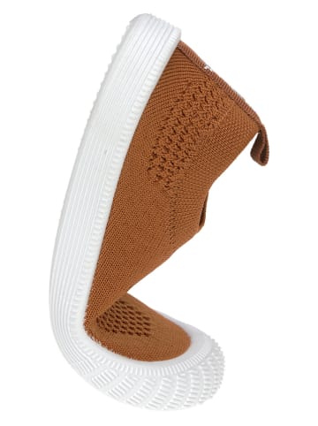 Lässig Badeschuhe in Hellbraun