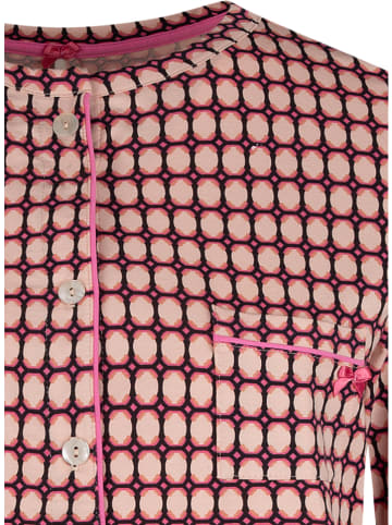 SHORT STORIES Pyjama-Oberteil in Rosa/ Schwarz