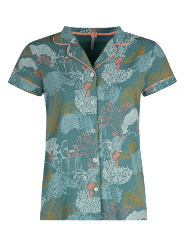 SHORT STORIES Pyjamatop turquoise/groen
